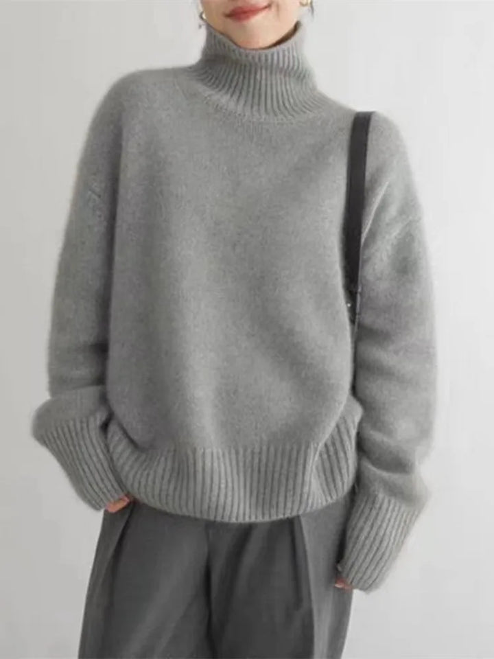 Chloe | Sweater With High Collar