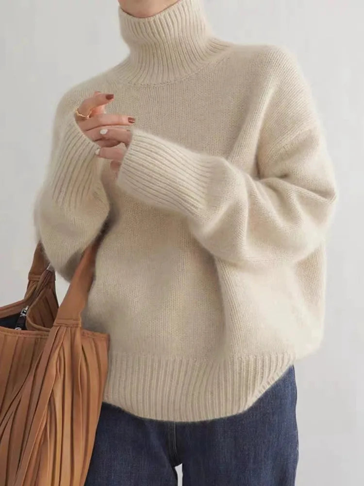 Chloe | Sweater With High Collar