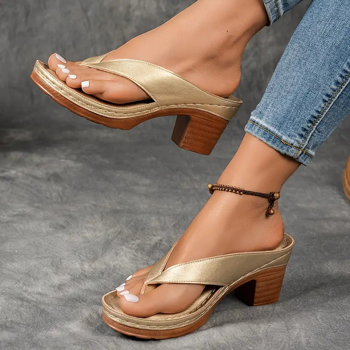 Marilyn | Orthopedic Slippers with Heel