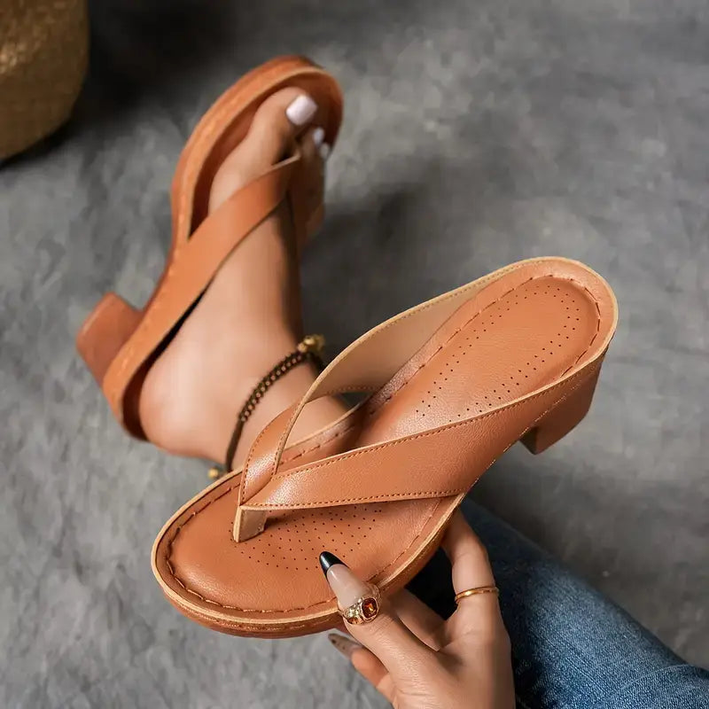 Marilyn | Orthopedic Slippers with Heel