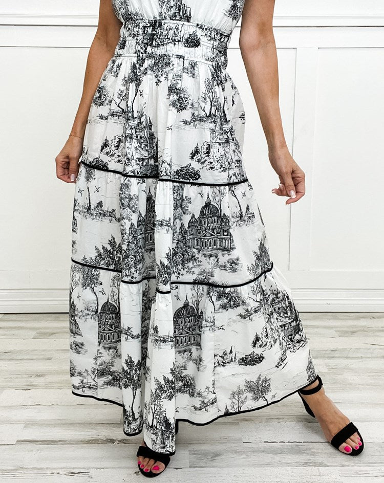 Camille | Classic Toile Maxi