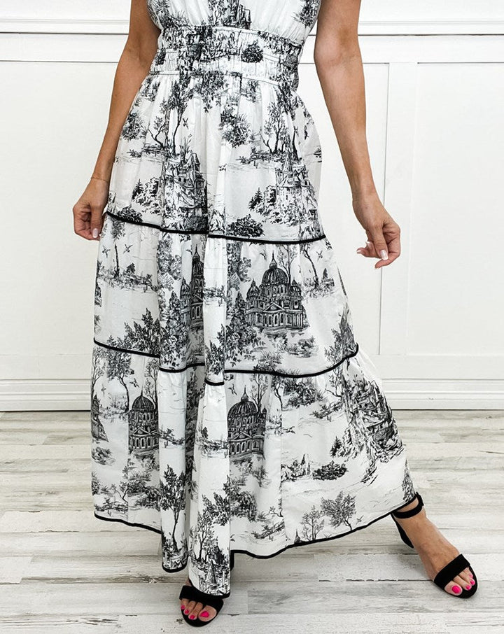 Camille | Classic Toile Maxi