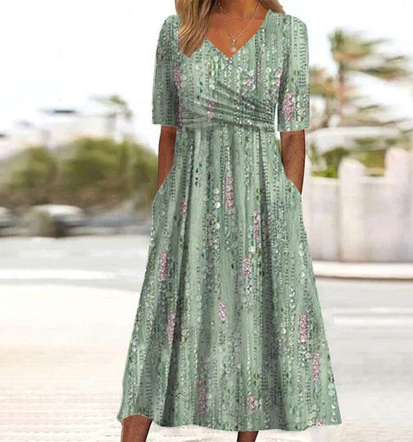 Hannah | Elegant Floral Summer Dress