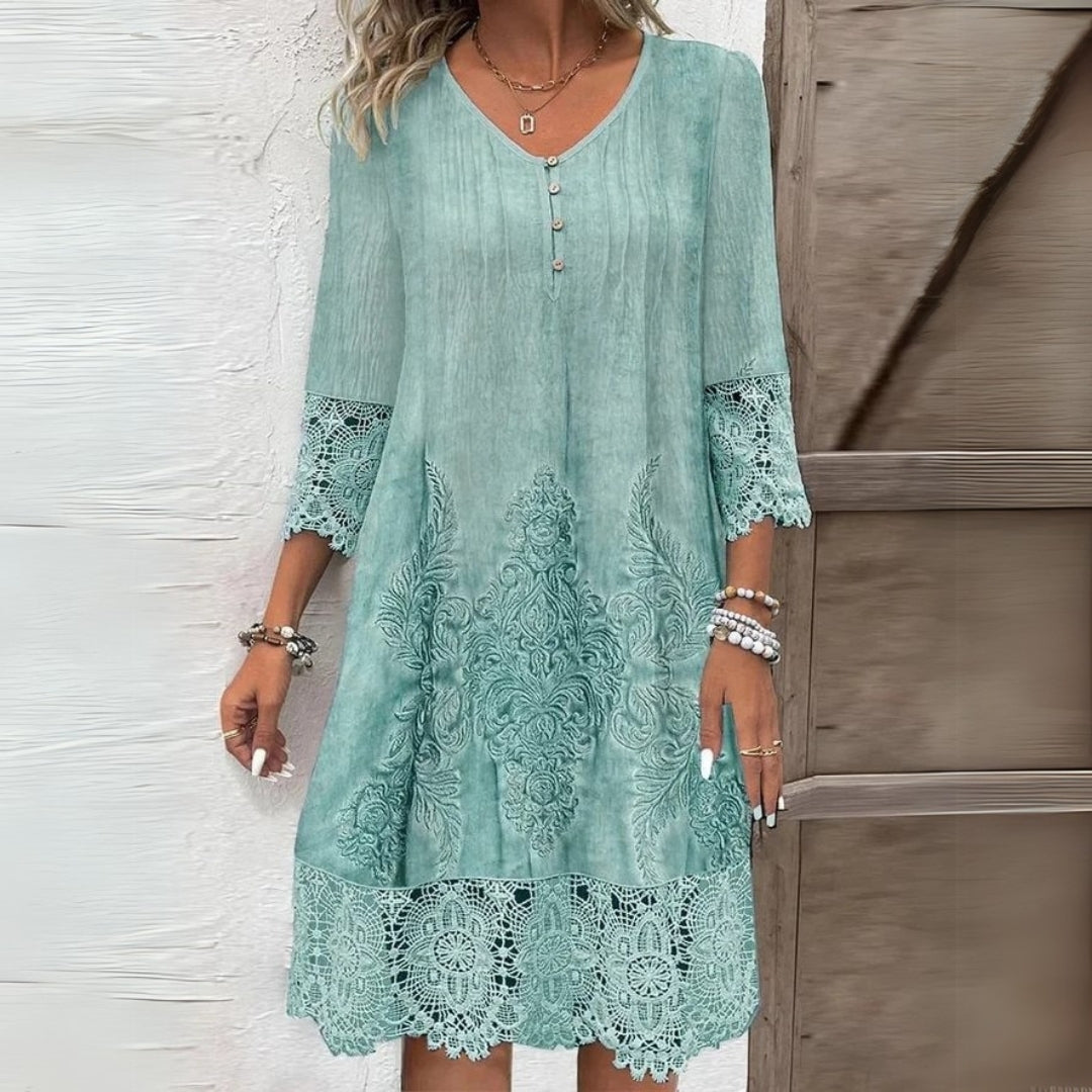 Jenna | Floral Midi Dress