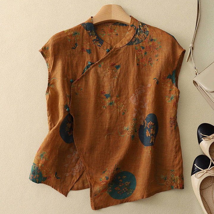 Amanda | Vintage Sleeveless Top