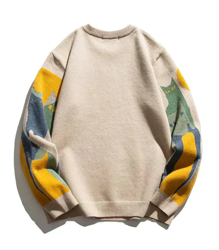 Felix | Moonlit Cat Sweater