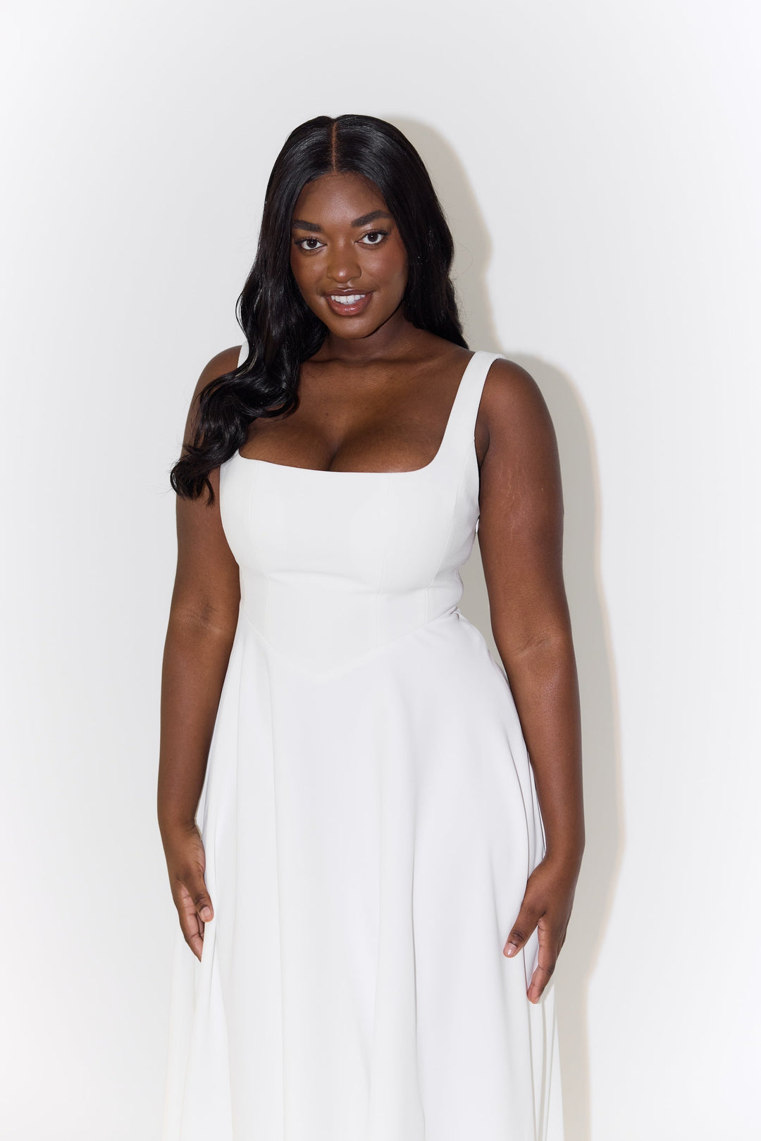 Angela | Timeless Flowy Midi Dress