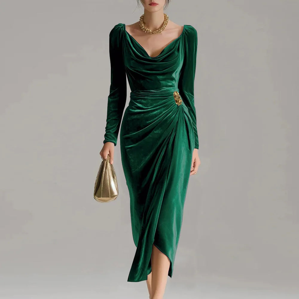 Salma | Elegant Midi Dress