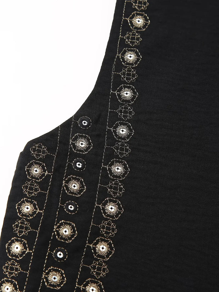 Celestia | Sequin Pattern Boho Vest