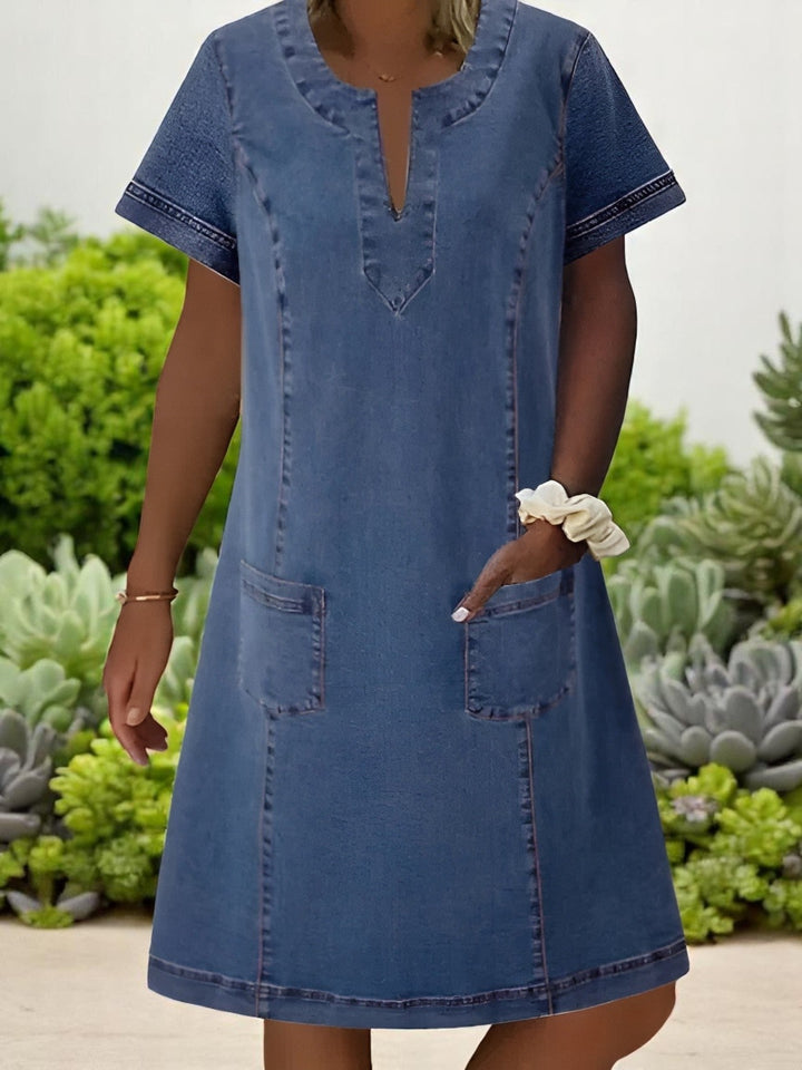 Erin | Soft Denim Dress