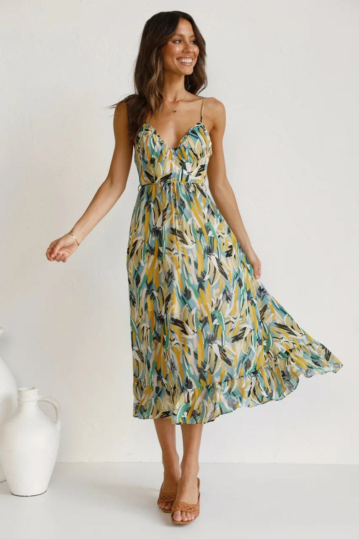TropicLush | Elegant Dress
