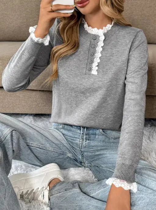 Vivian | Elegant Retro Sweater