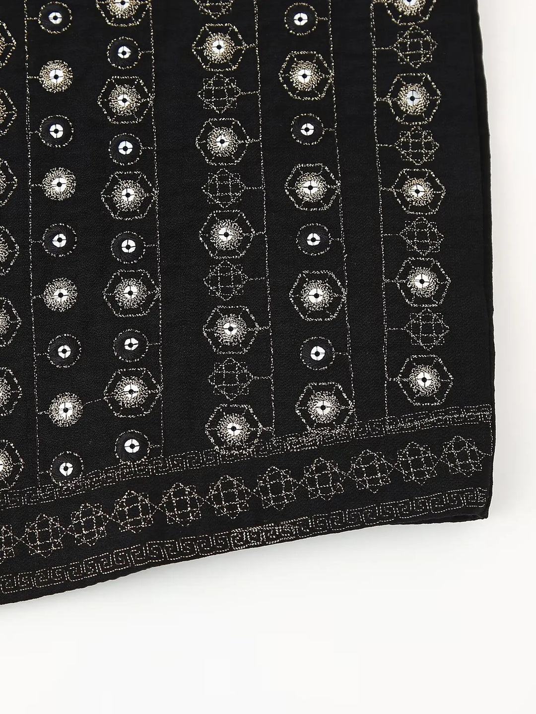 Celestia | Sequin Pattern Boho Vest