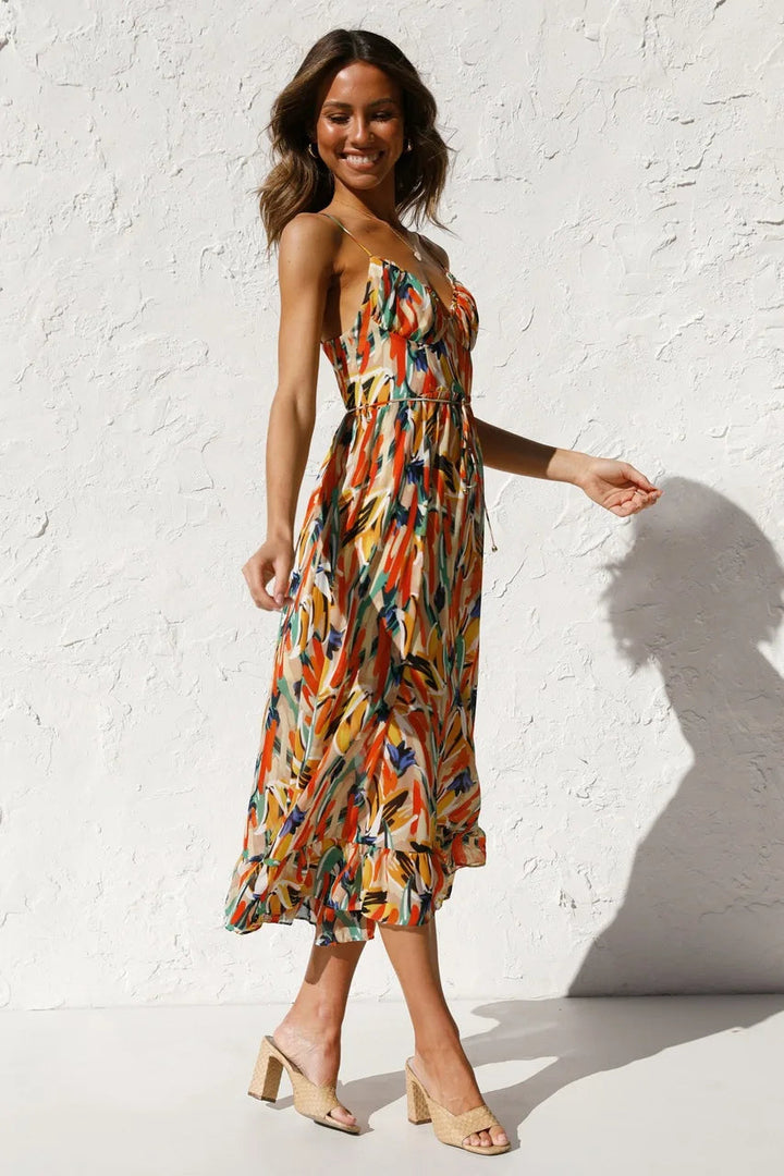TropicLush | Elegant Dress