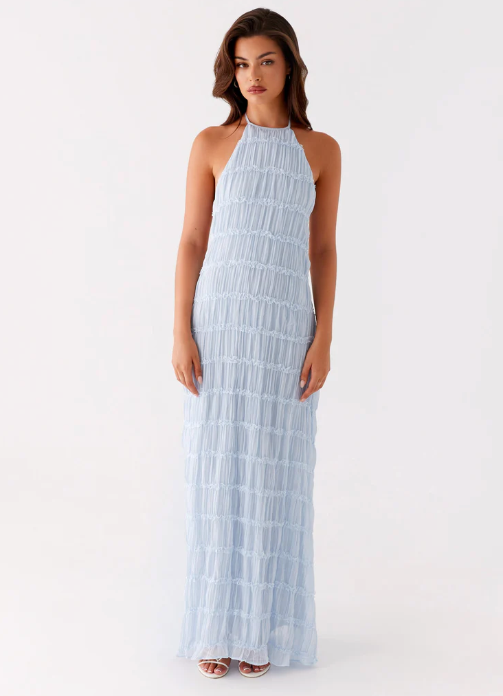 Jolene | Elegant Halter Maxi Dress