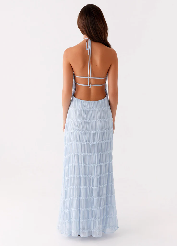 Jolene | Elegant Halter Maxi Dress