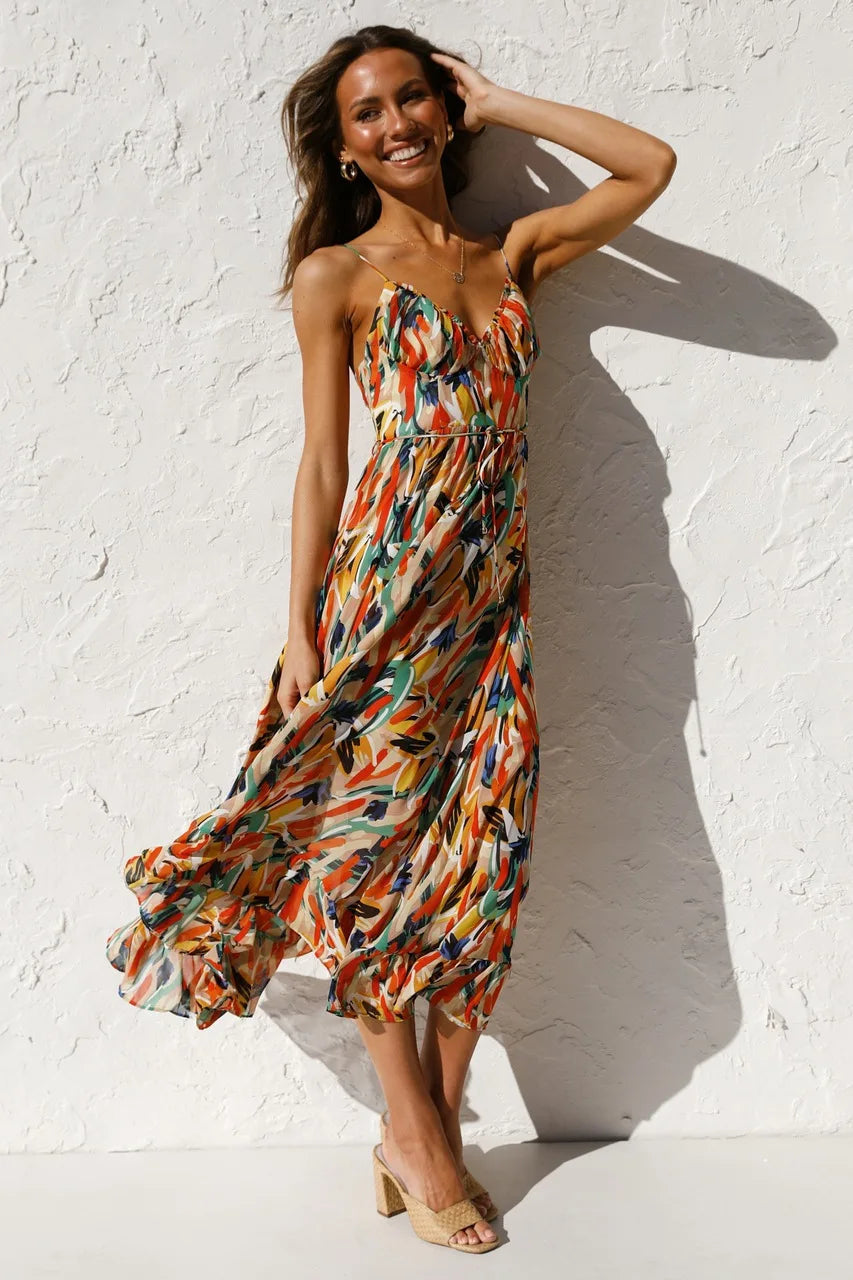 TropicLush | Elegant Dress