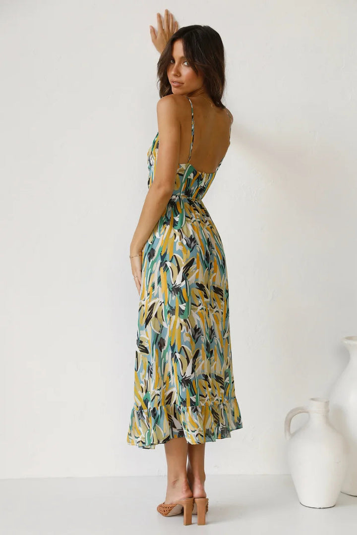 TropicLush | Elegant Dress