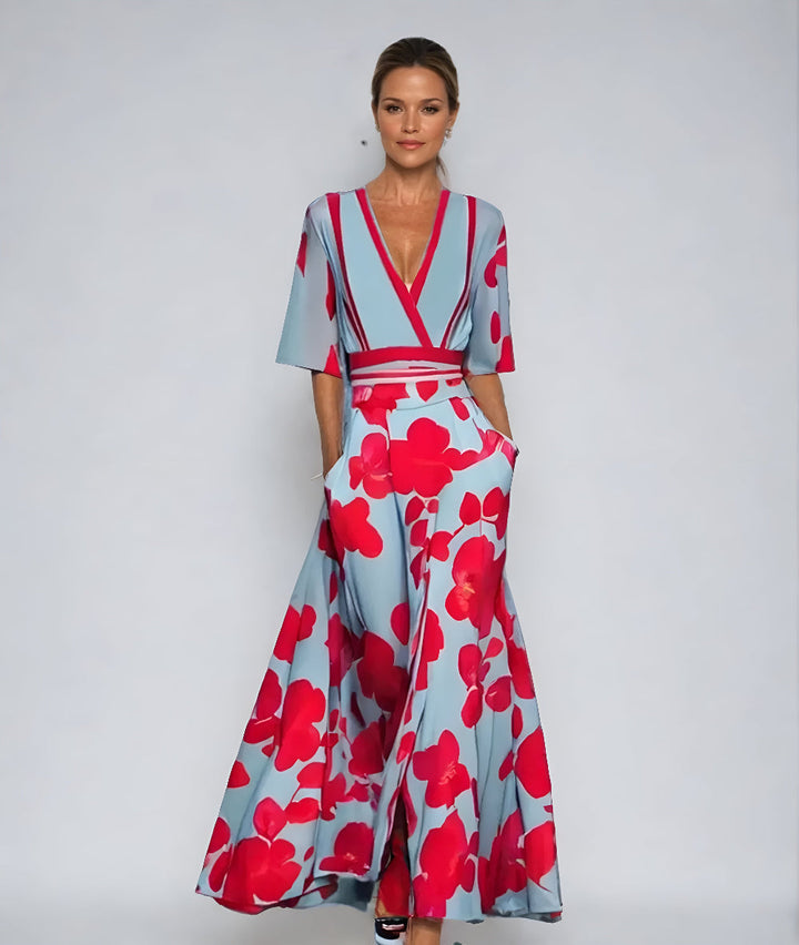 Florita | Floral Wrap Dress