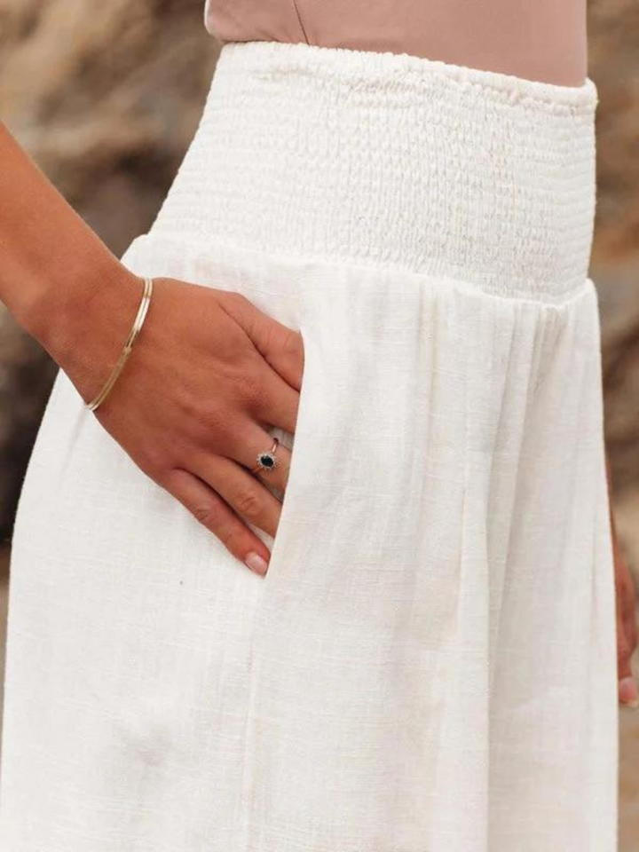 Susan | Palazzo Beach Pants with Wide Legs