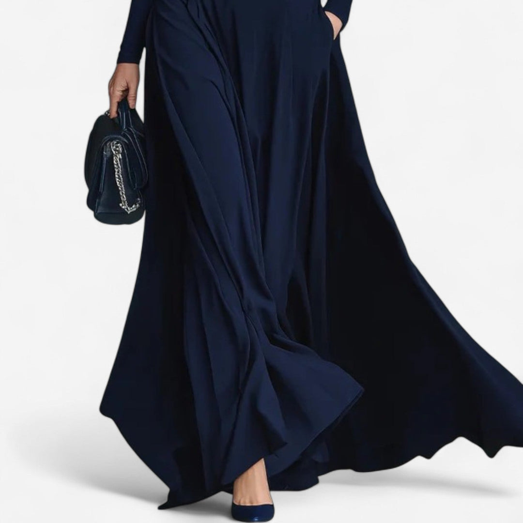 Veronica | High Neck Maxi Dress