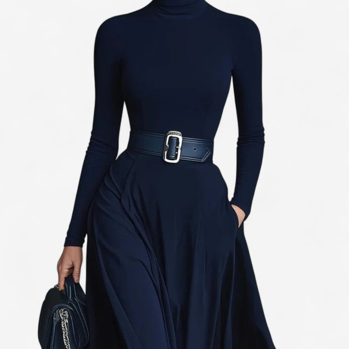 Veronica | High Neck Maxi Dress