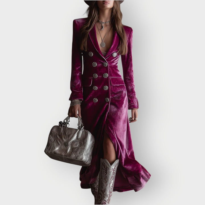 Cara | Luxe Velvet Maxi Dress
