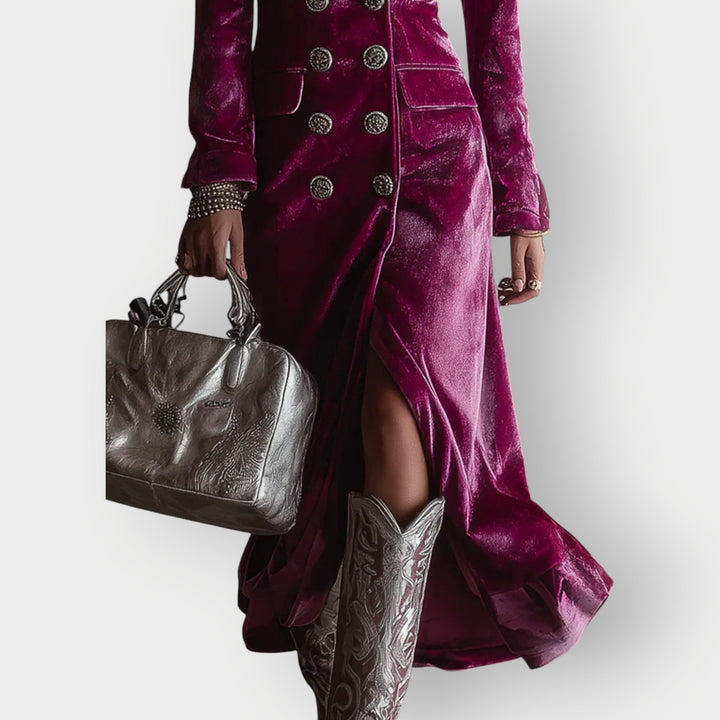 Cara | Luxe Velvet Maxi Dress