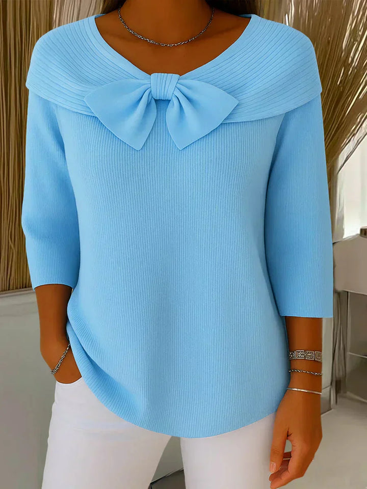 Violet | Sweater with Bow