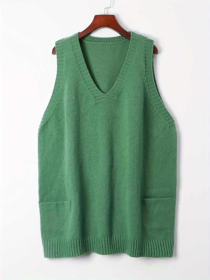 Aria | Casual V-Neck Vest