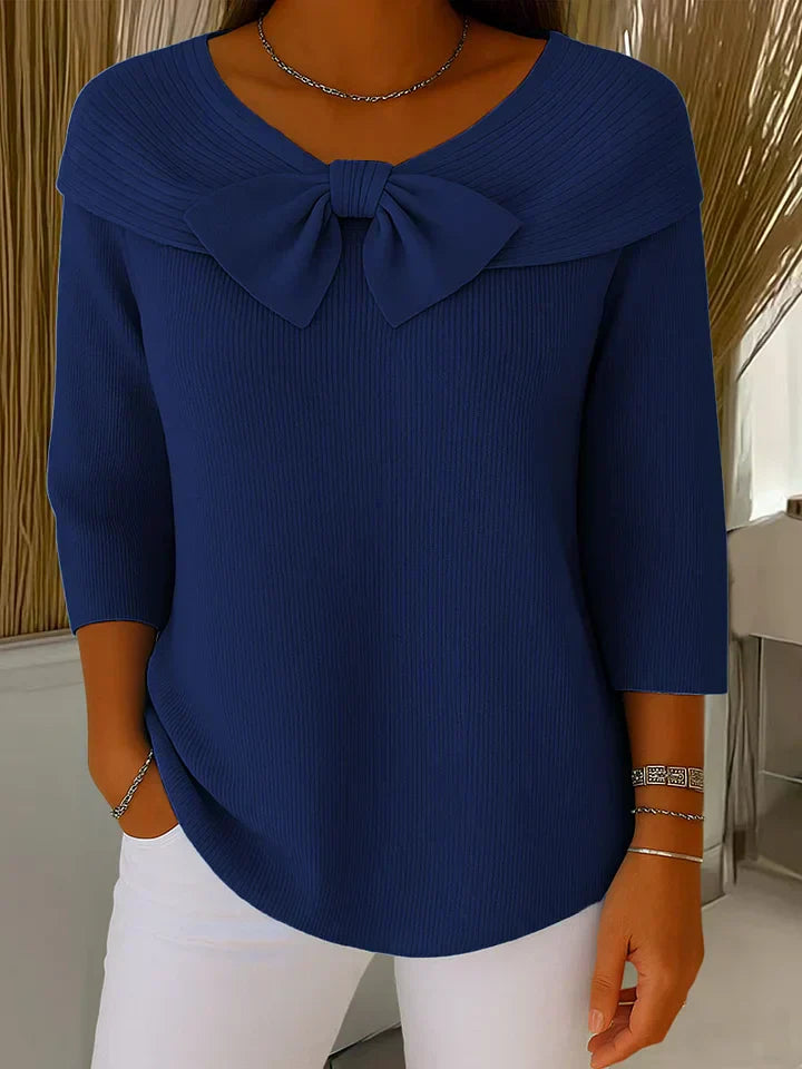 Violet | Sweater with Bow