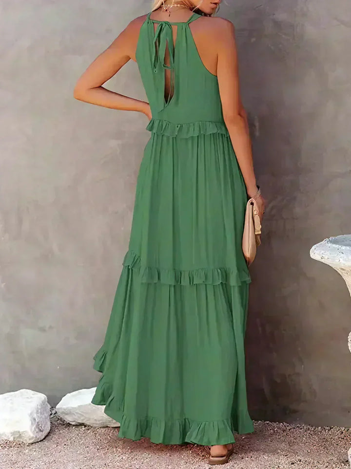 Courtney | Elegant Sleeveless Dress with Ruffles