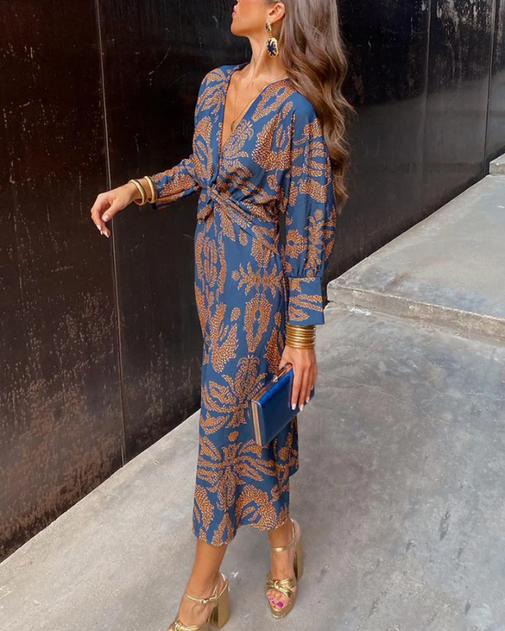 Julie | Women’s Long Sleeve Maxi Dress