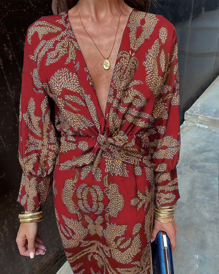 Julie | Women’s Long Sleeve Maxi Dress