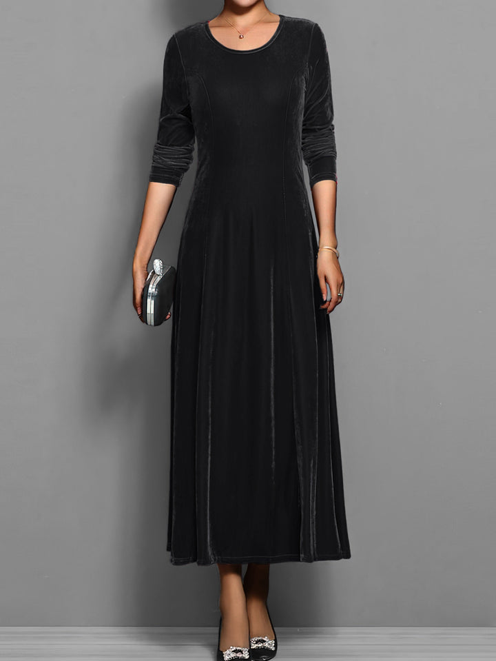 Elizabeth | Soft Velvet Dress