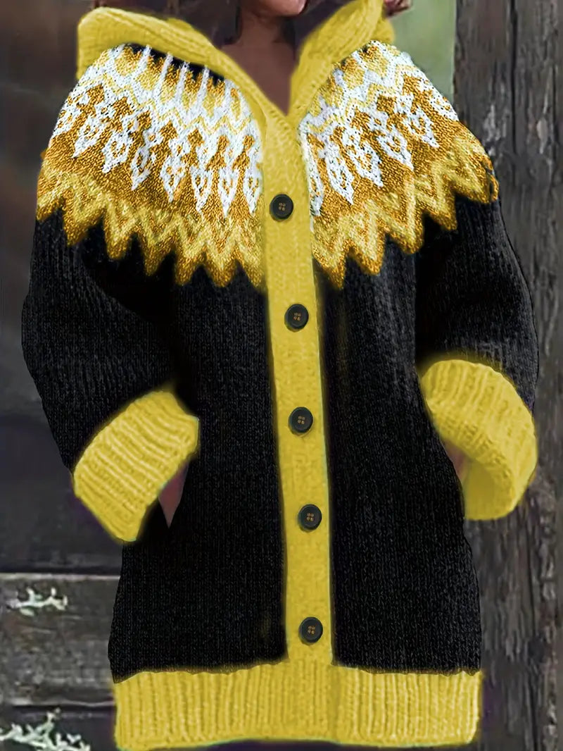 Adeline | Casual Hooded Cardigan