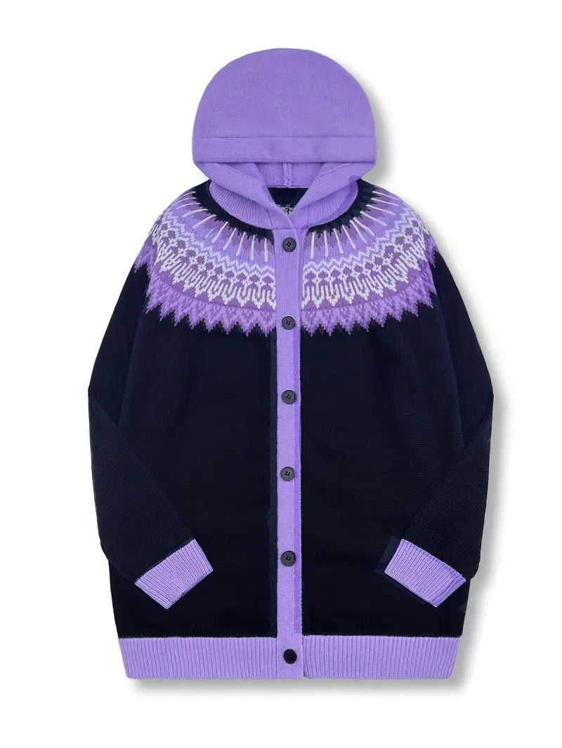 Adeline | Casual Hooded Cardigan