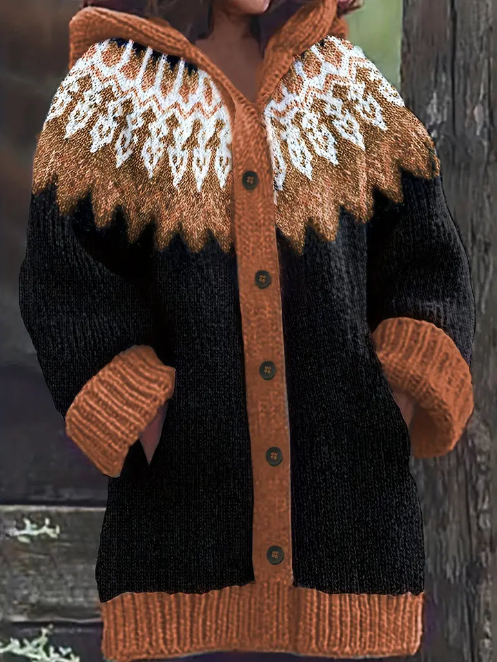 Adeline | Casual Hooded Cardigan