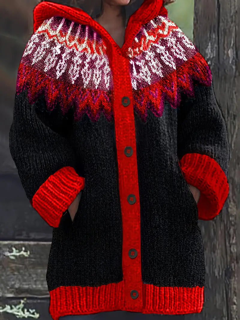 Adeline | Casual Hooded Cardigan