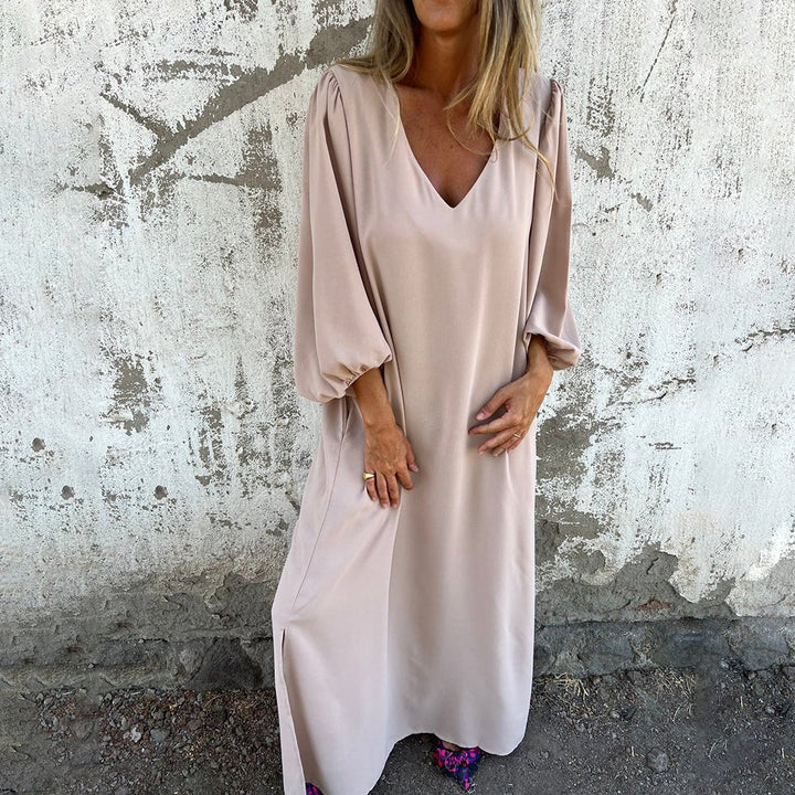 Solana | Flowing Maxi Dress with Pockets