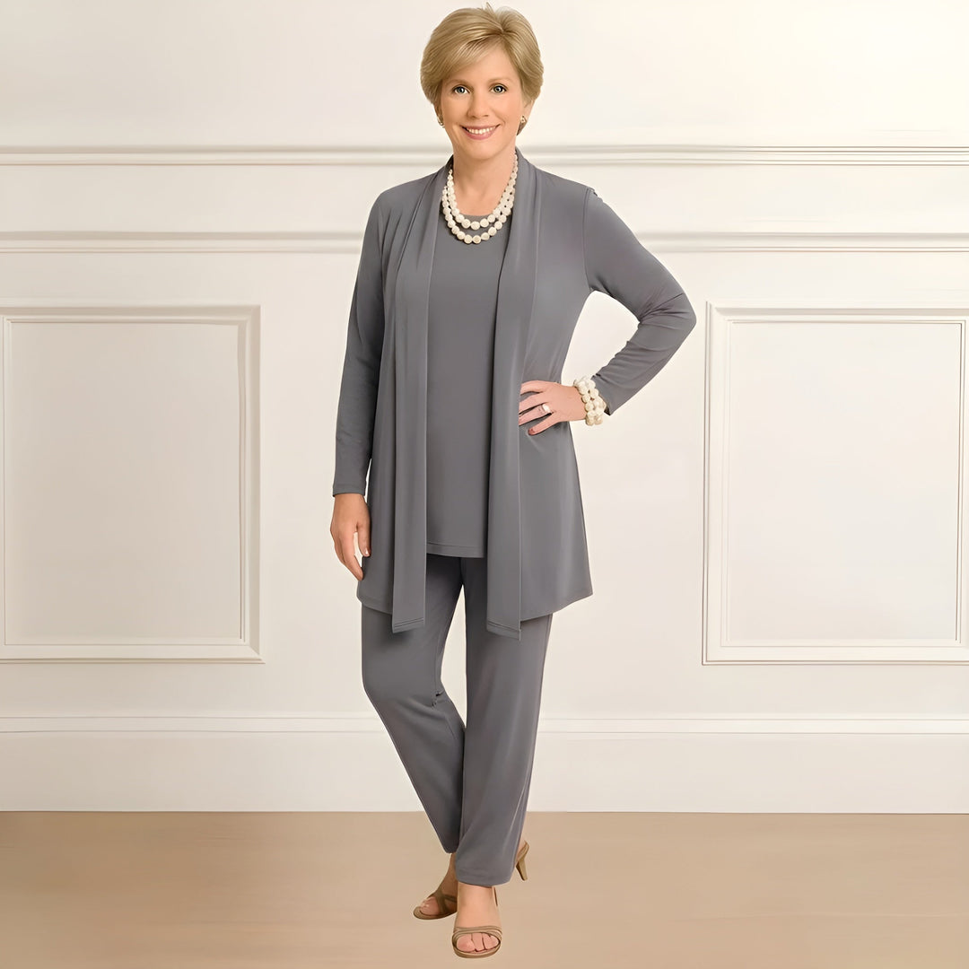 Ingrid | Cardigan Top &amp; Pants Set