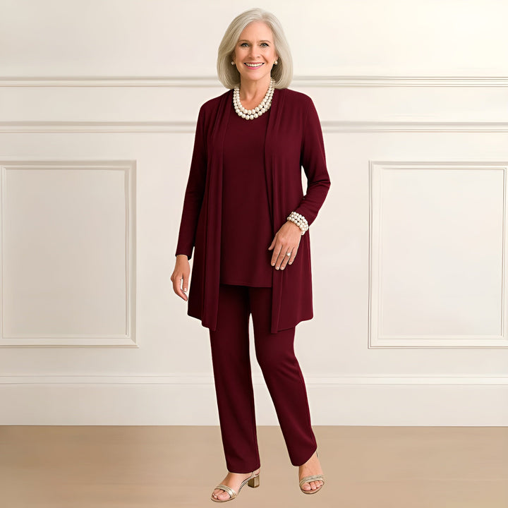 Ingrid | Cardigan Top &amp; Pants Set