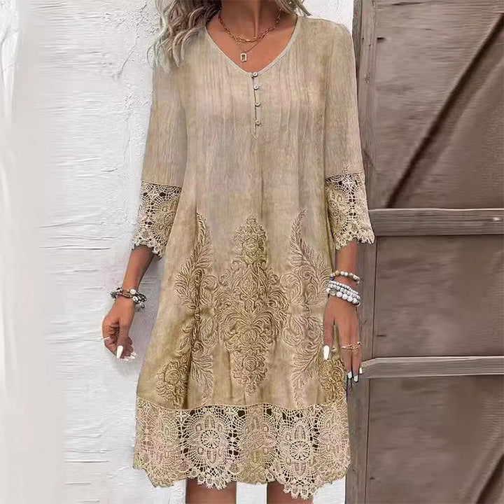 Jenna | Floral Midi Dress