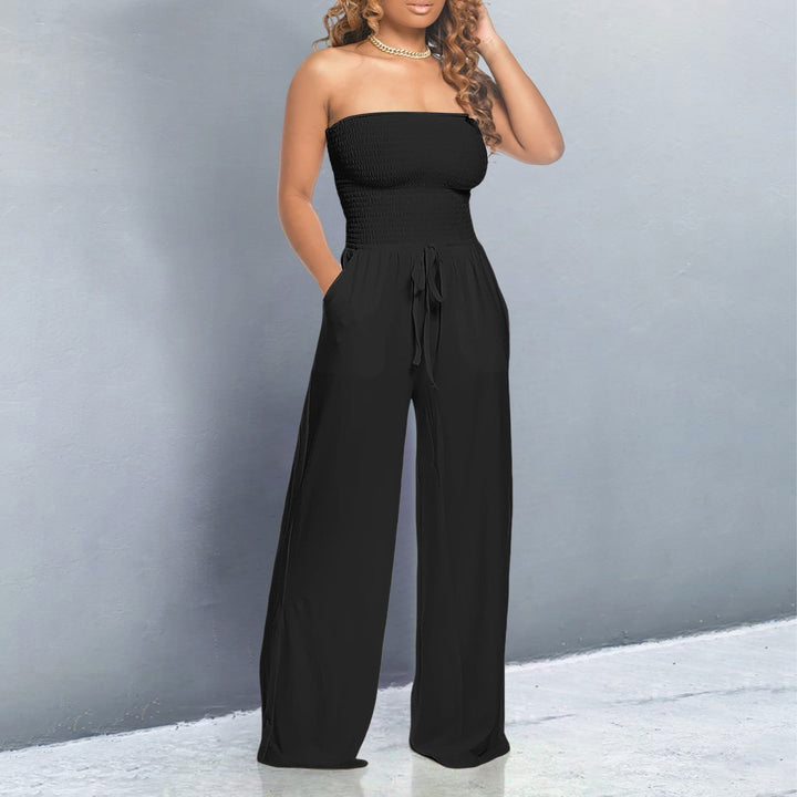 Bella | Trendy Off-Shoulder Jumpsuit