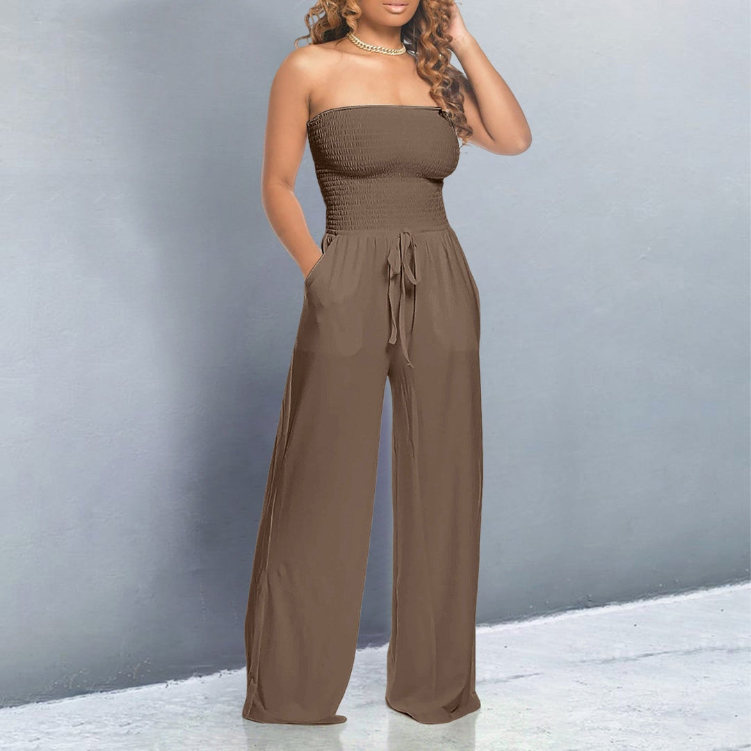 Bella | Trendy Off-Shoulder Jumpsuit