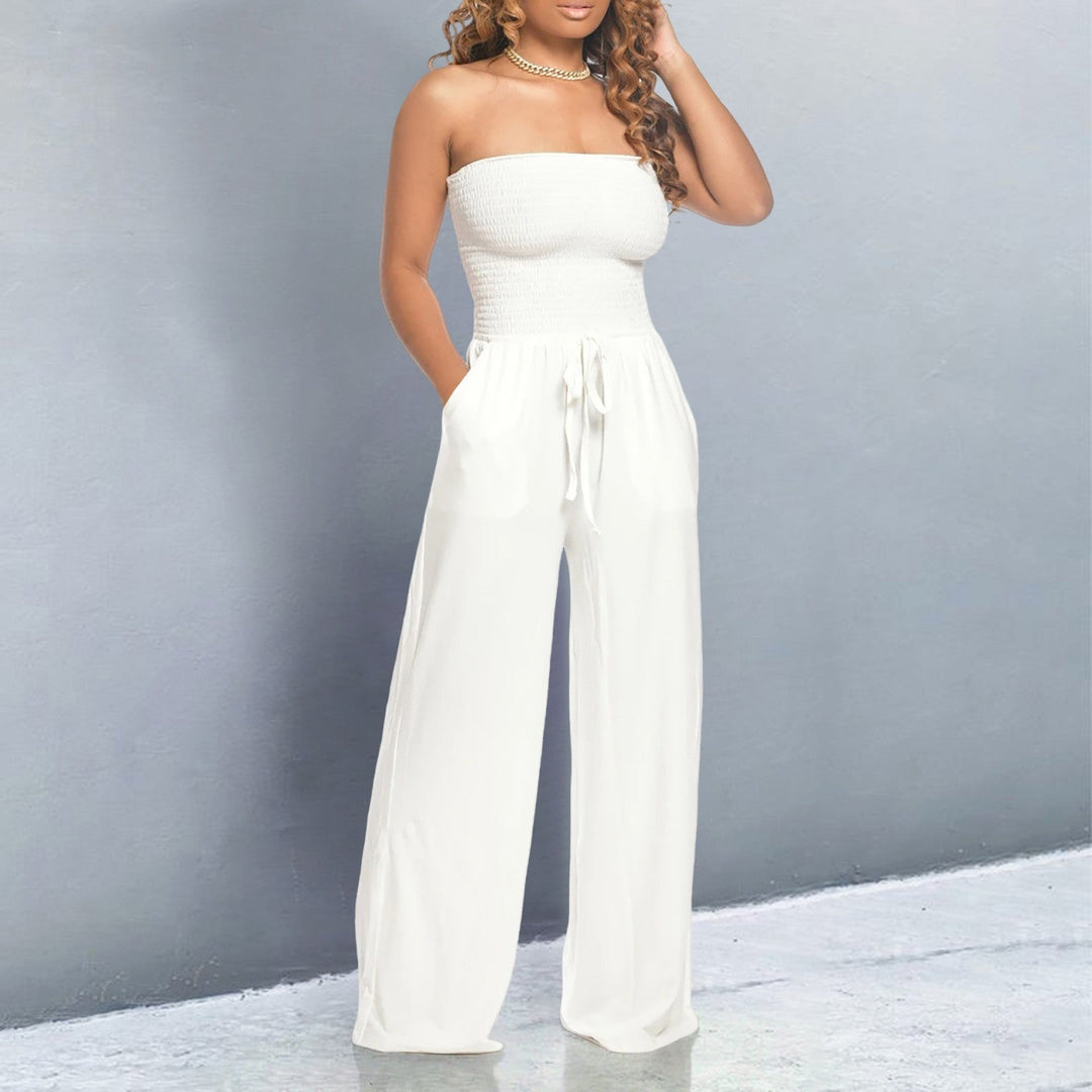 Bella | Trendy Off-Shoulder Jumpsuit